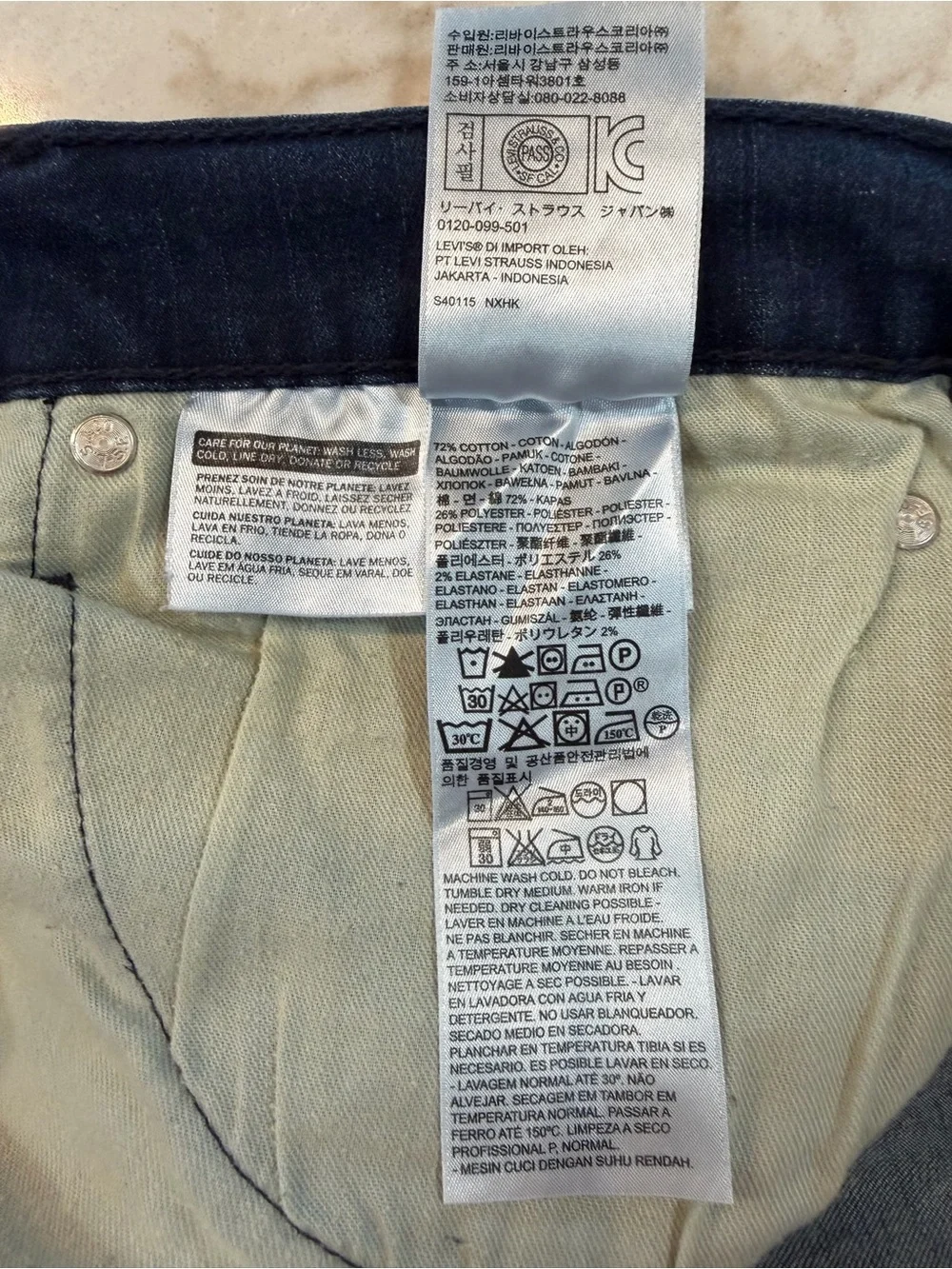 Levis classic dark